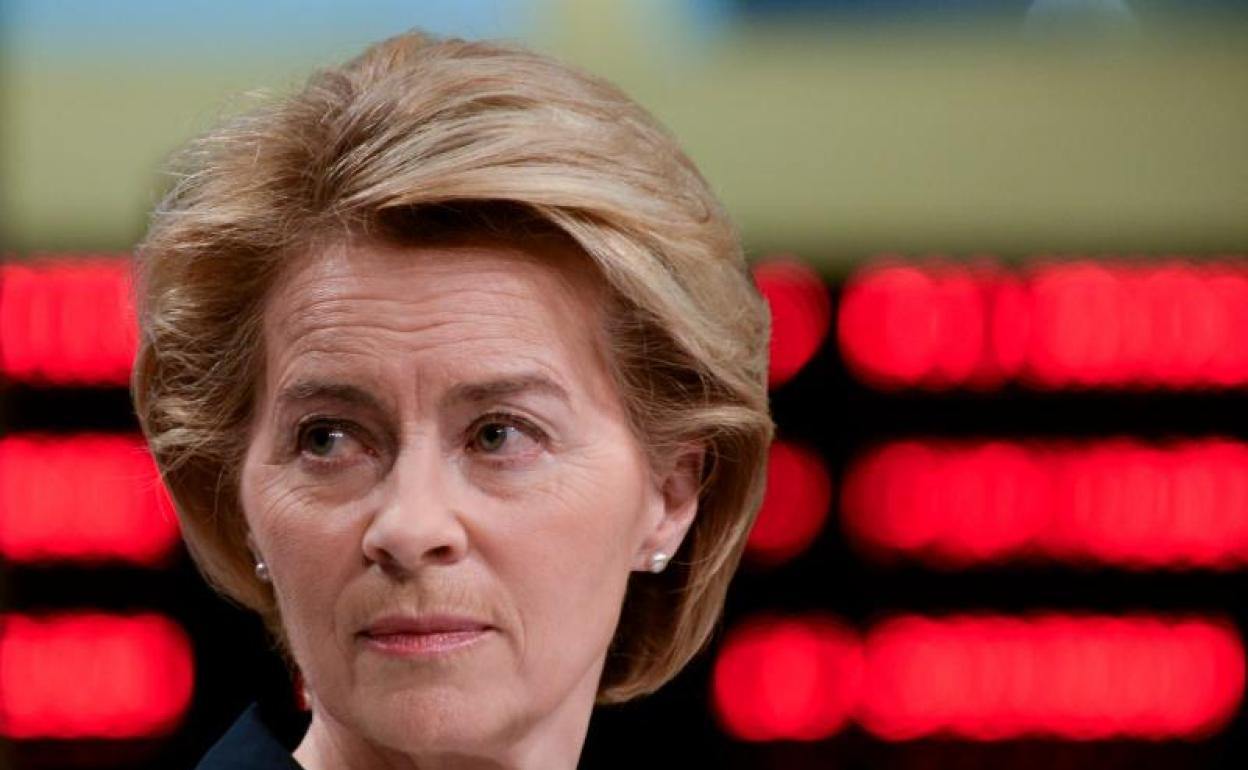 Ursula von der Leyen, presidenta de la Comisión Europea 