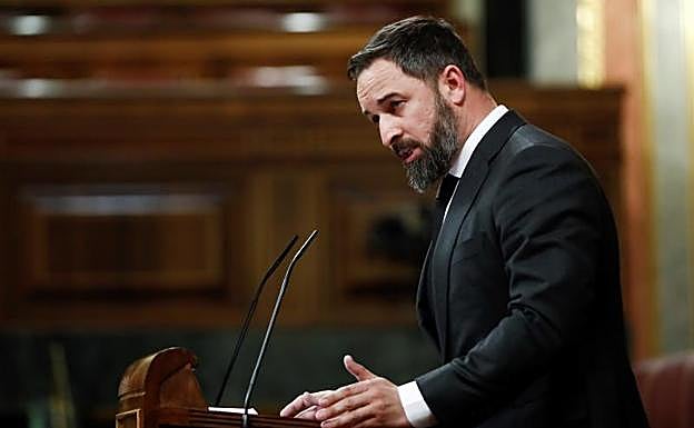 Santiago Abascal, líder de Vox.