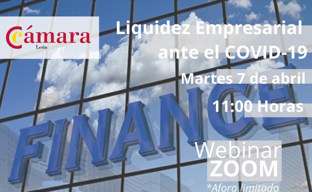 La Cámara de Comercio de León celebra un seminario online sobre liquidez empresarial ante el Covid-19