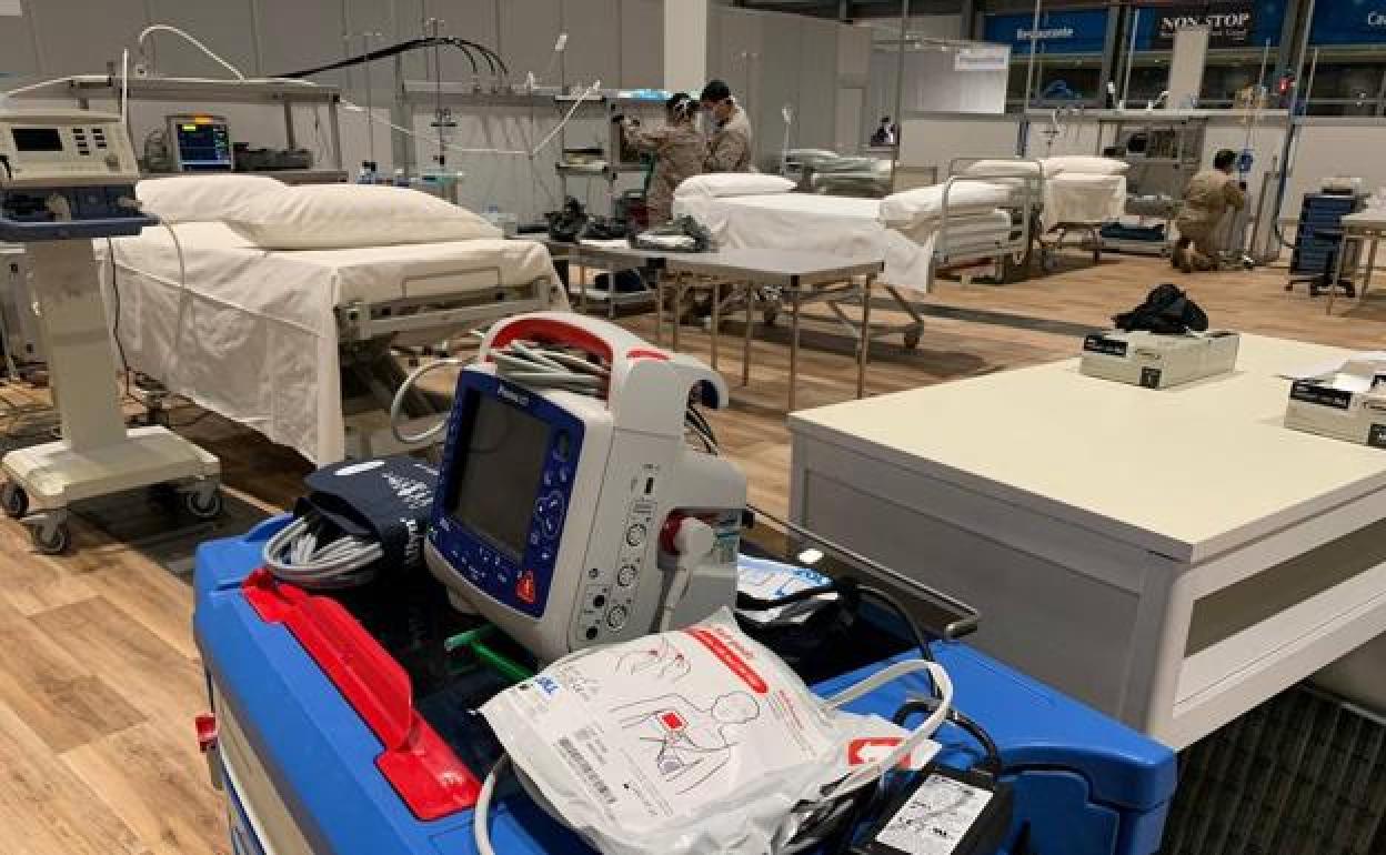 Las UCI de la provincia esquivan la saturación y se mantienen al 67% de capacidad