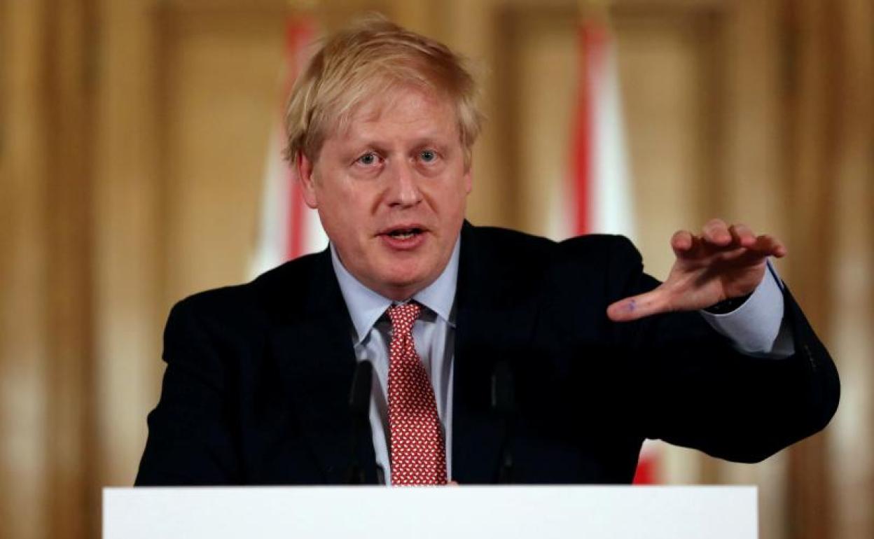 El primer ministro británico, Boris Johnson.