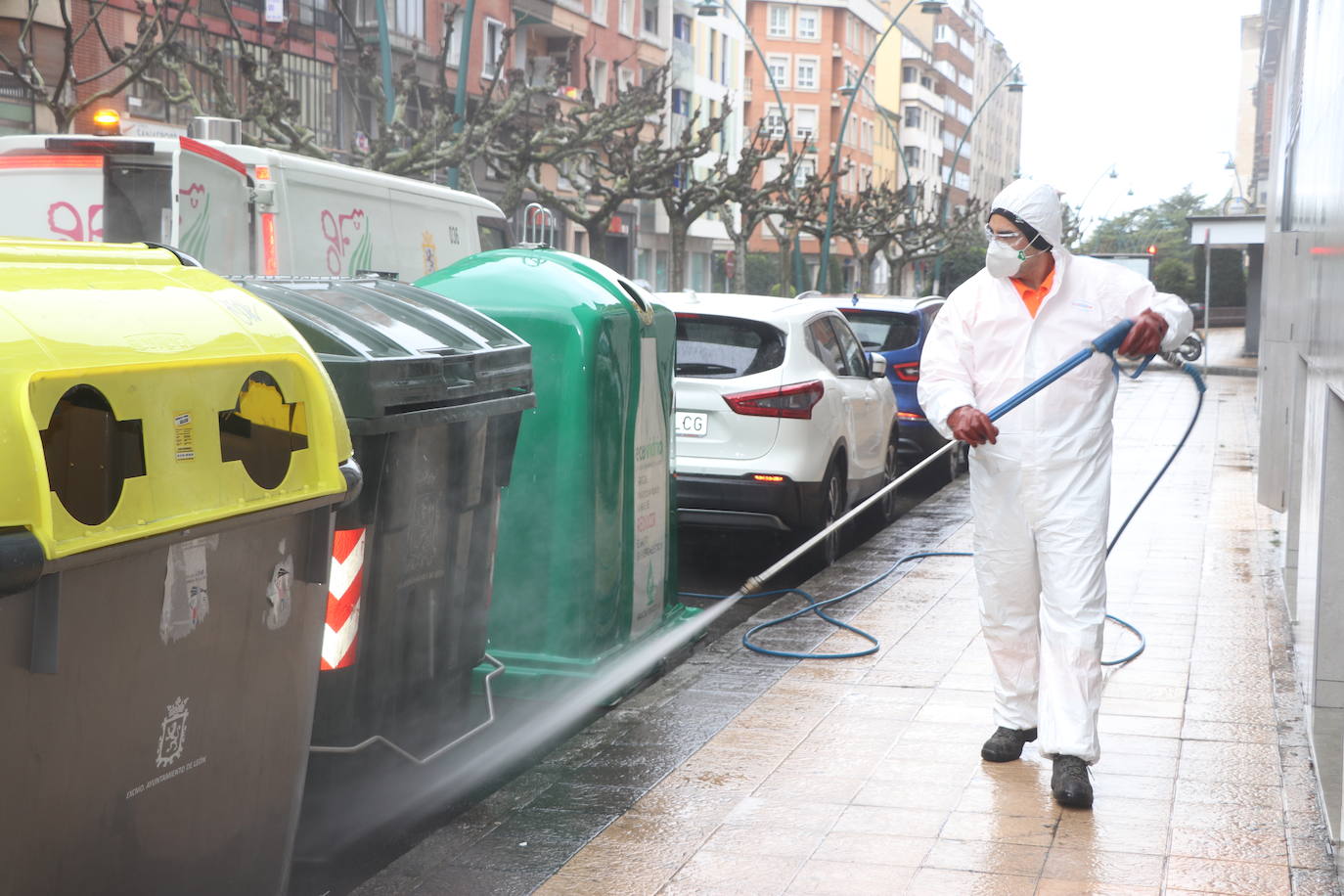 Fotos: #Héroesdehoy | Servicio Limpieza Ayuntamiento de León