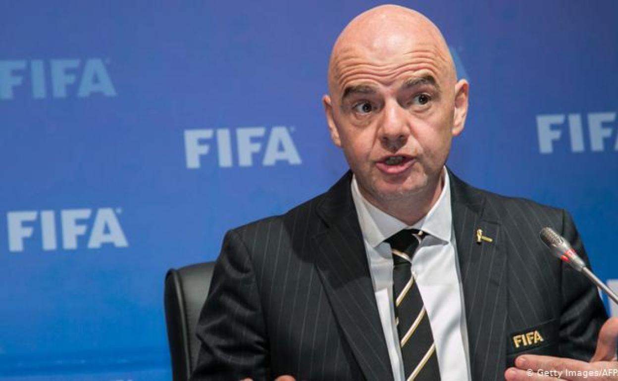 Gianni Infantino, presidente de la FIFA. 