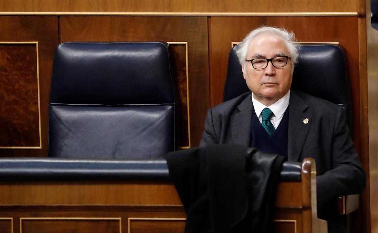 El ministro de Universidades. Manuel Castells