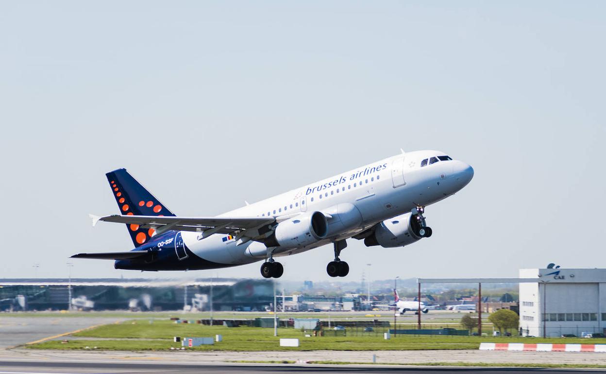 Avión de Brussels Airlines.