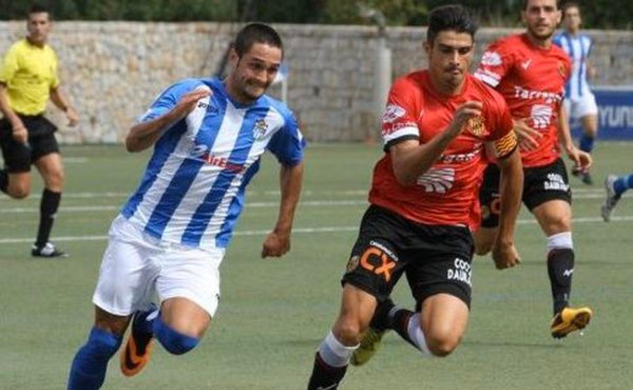 Un partido de esta temporada del Atlético Baleares.