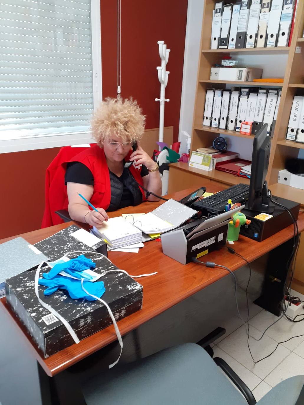 Fotos: Trabajos de Cruz Roja