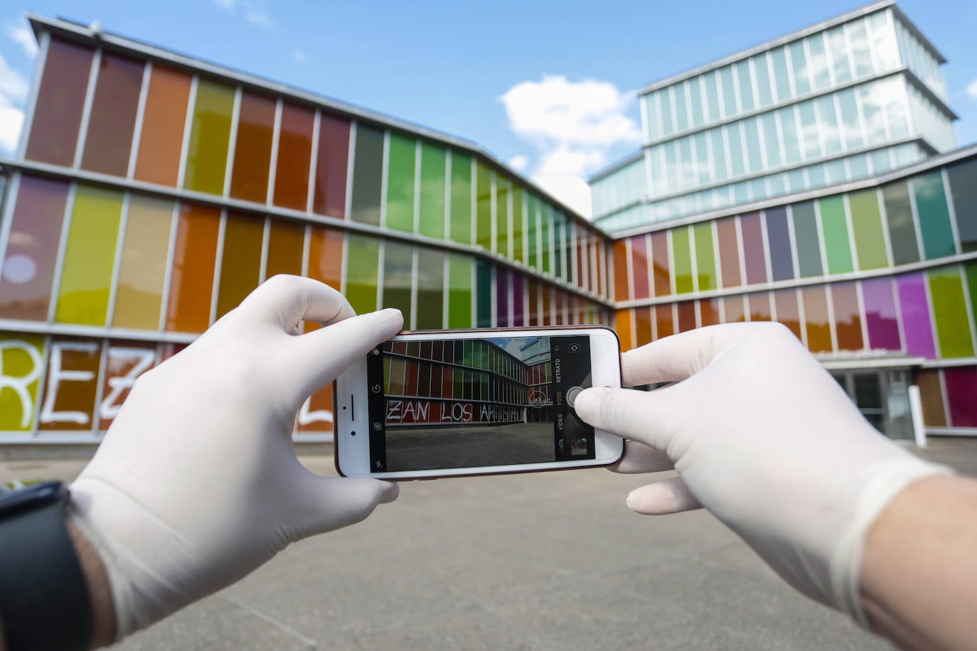 Fotos: El Musac, durante la cuarentena