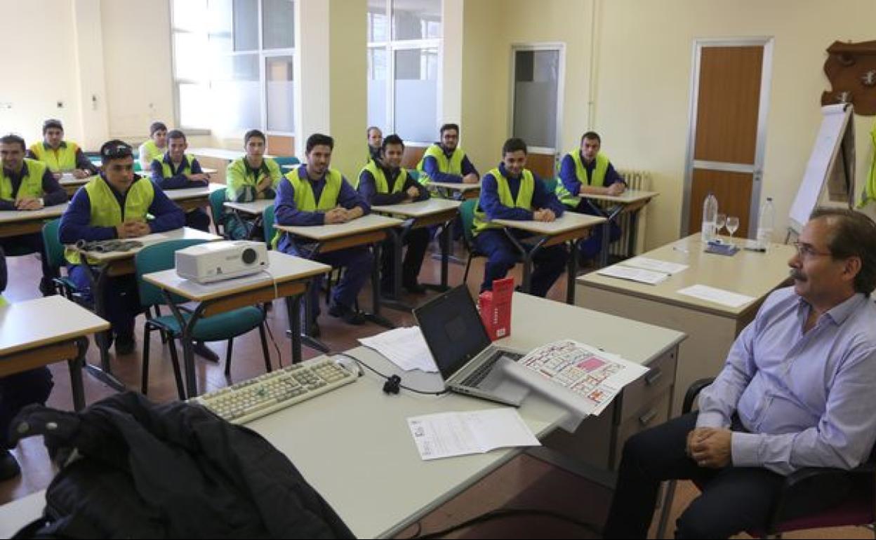 Imagen de un aula de Formación Profesional.