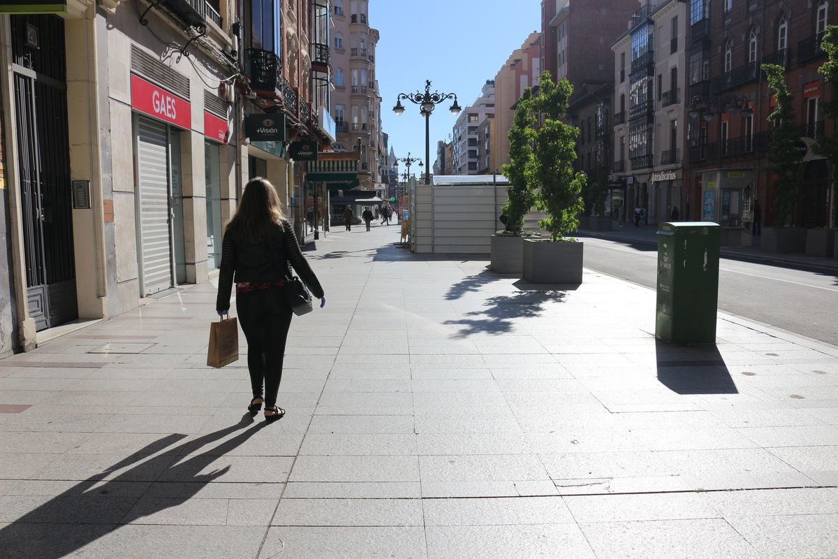 Fotos: León entra en la Fase 0,5 de la desescalada 65 días después