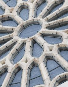 Imagen secundaria 2 - Detalles del rosetón. 