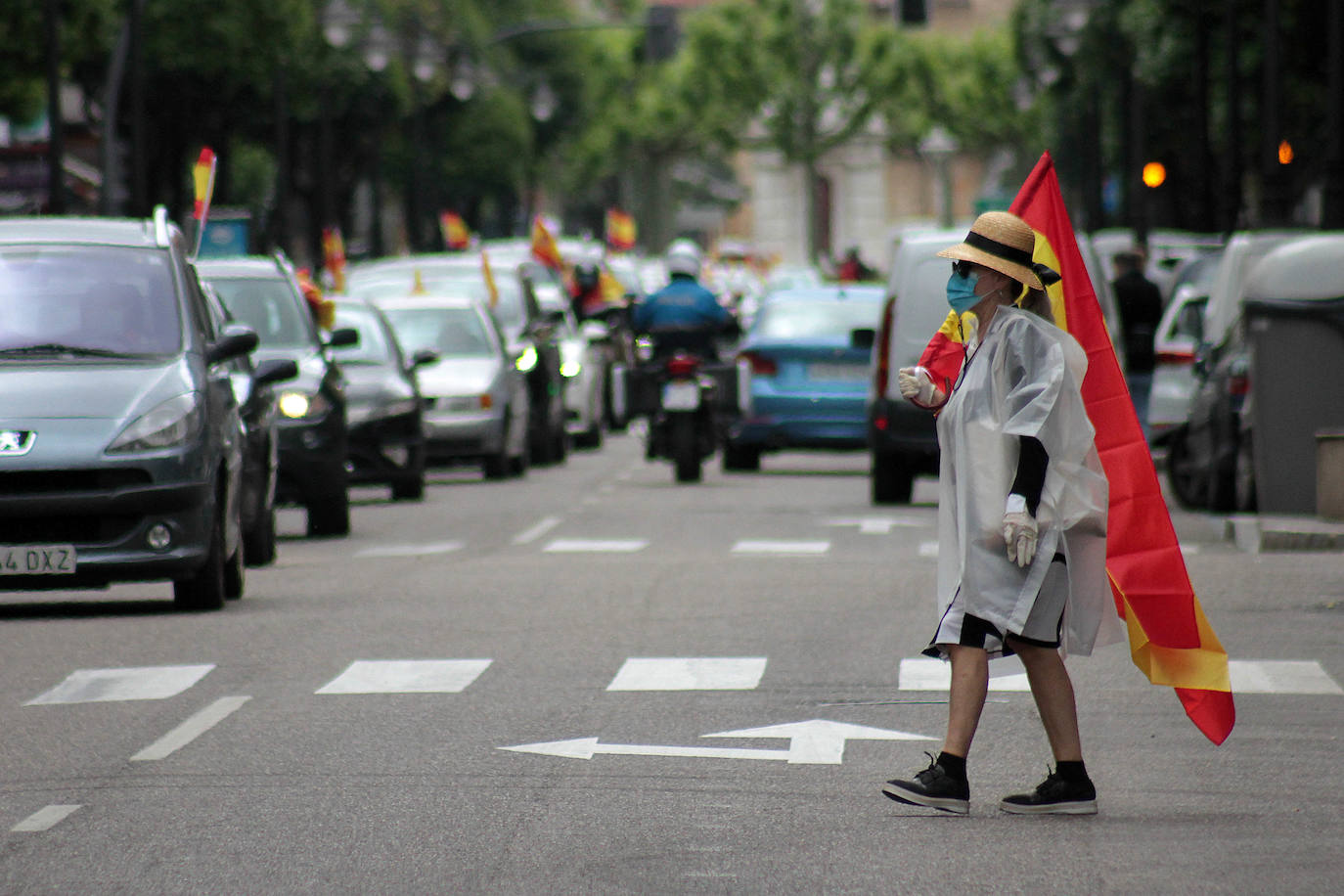 El fotoperiodista Peio García ofrece su visión de la marcha que ha recorrido León.