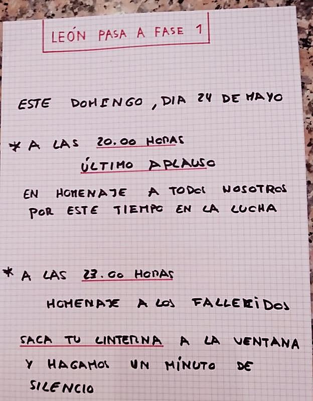 Imagen de la cuartilla difundida por Jorge. 