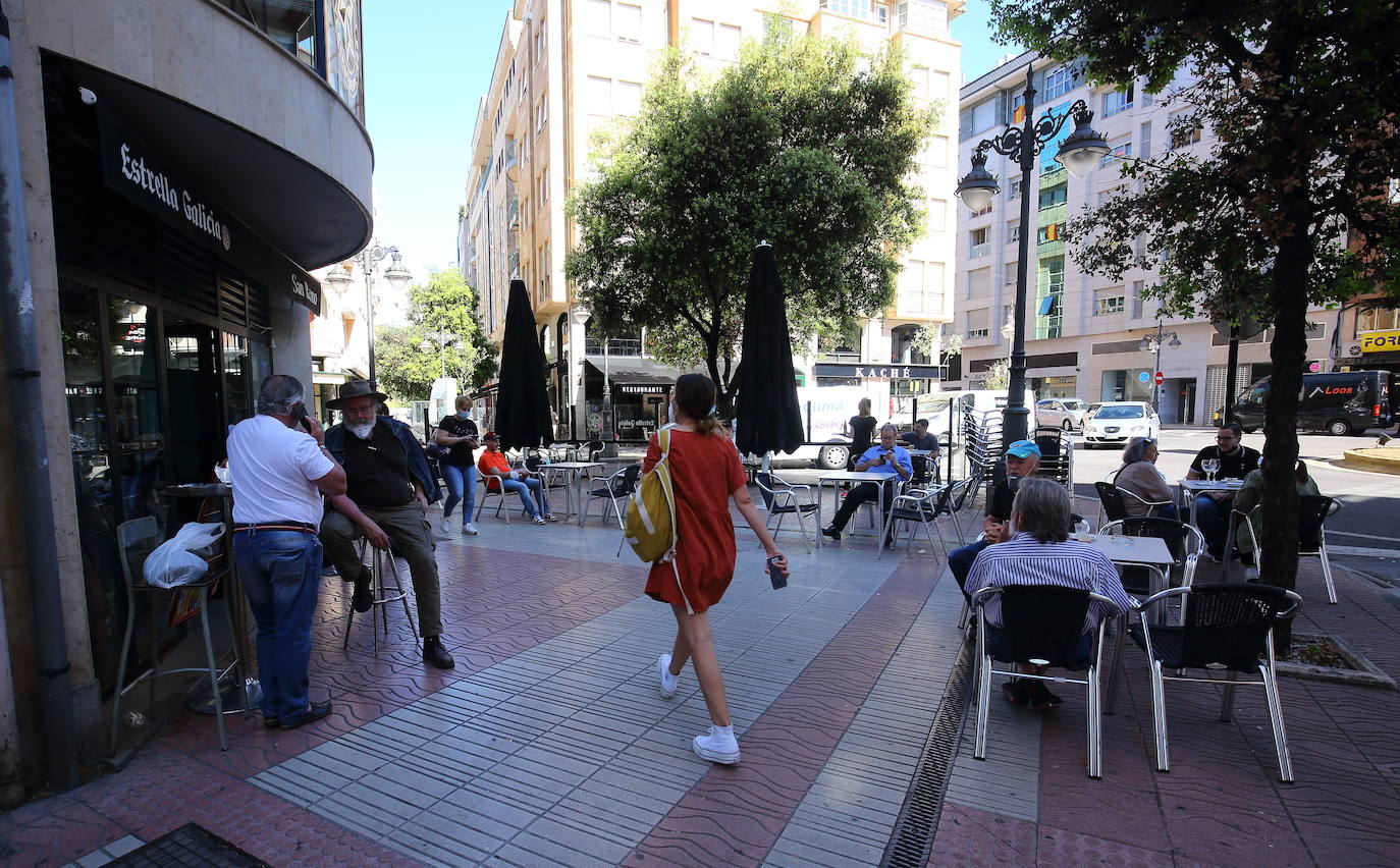 Un recorrido en fotografías por la localidad de Ponferrada, que inicia la segunda semana en 'fase 1' de la desescalada.