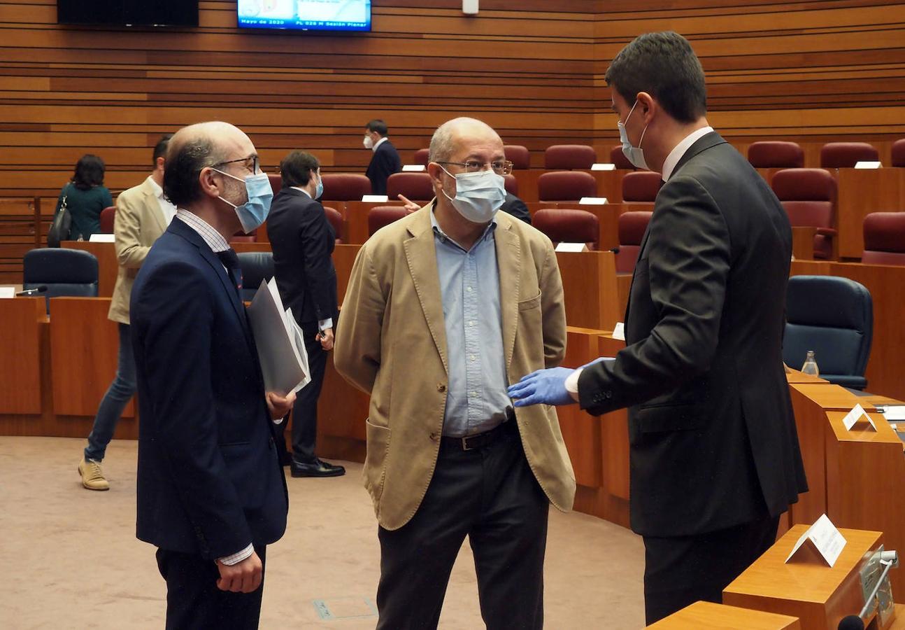 Pleno de las Cortes para la presentación del Informe Anual del Procurador del Común de Castilla y León correspondiente al año 2019.