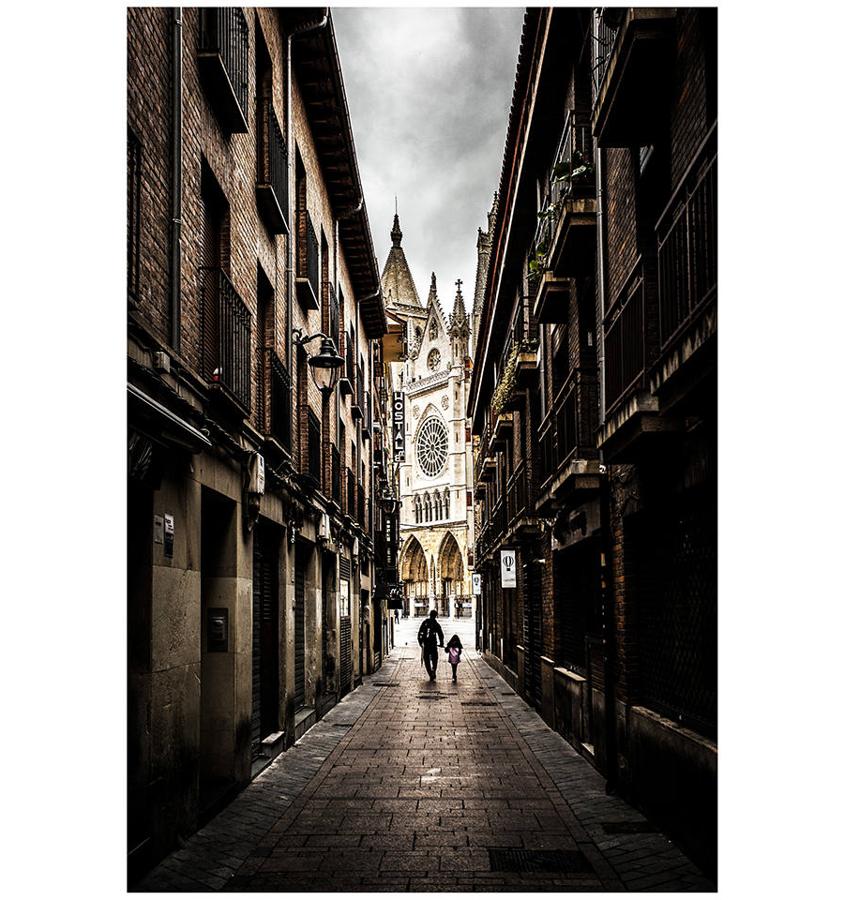 Una de las fotografías tomadas por el fotógrafo leonés