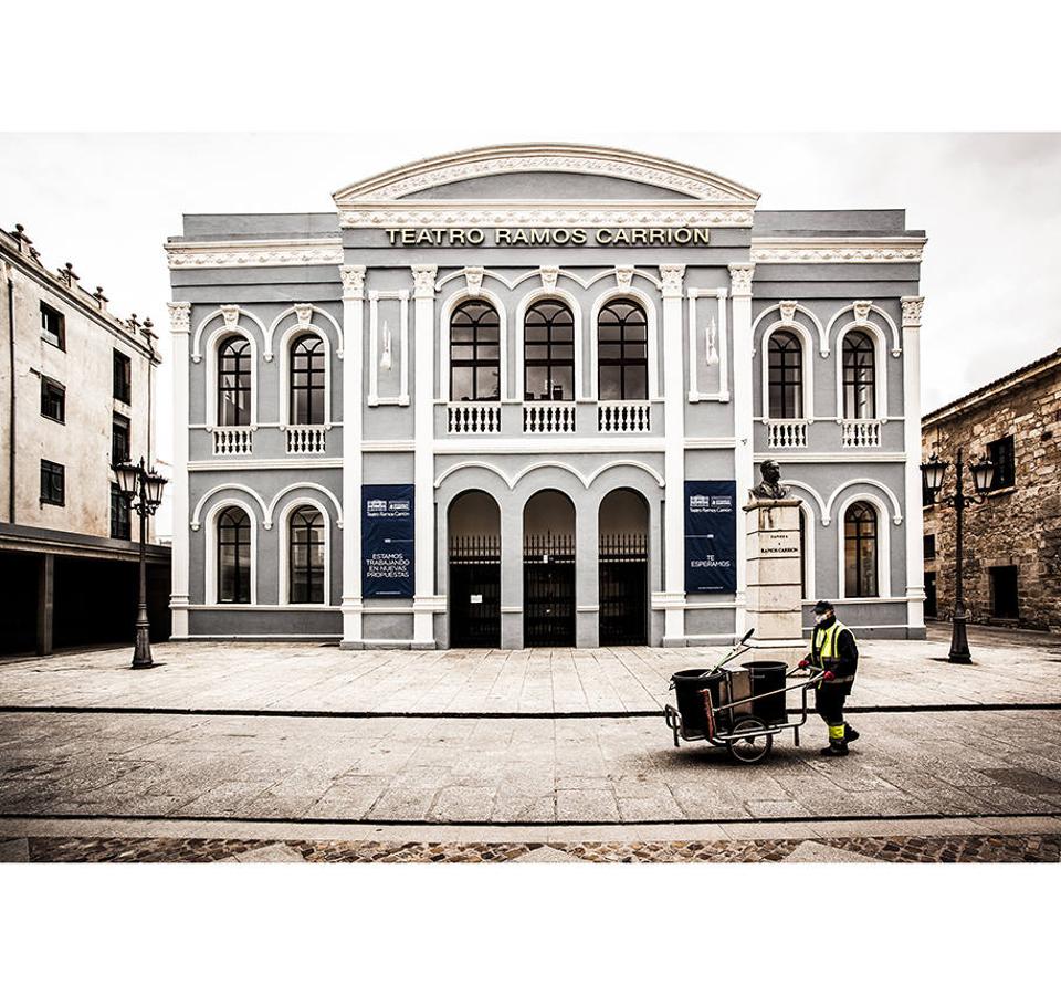 Una de las fotografías tomadas por el fotógrafo leonés