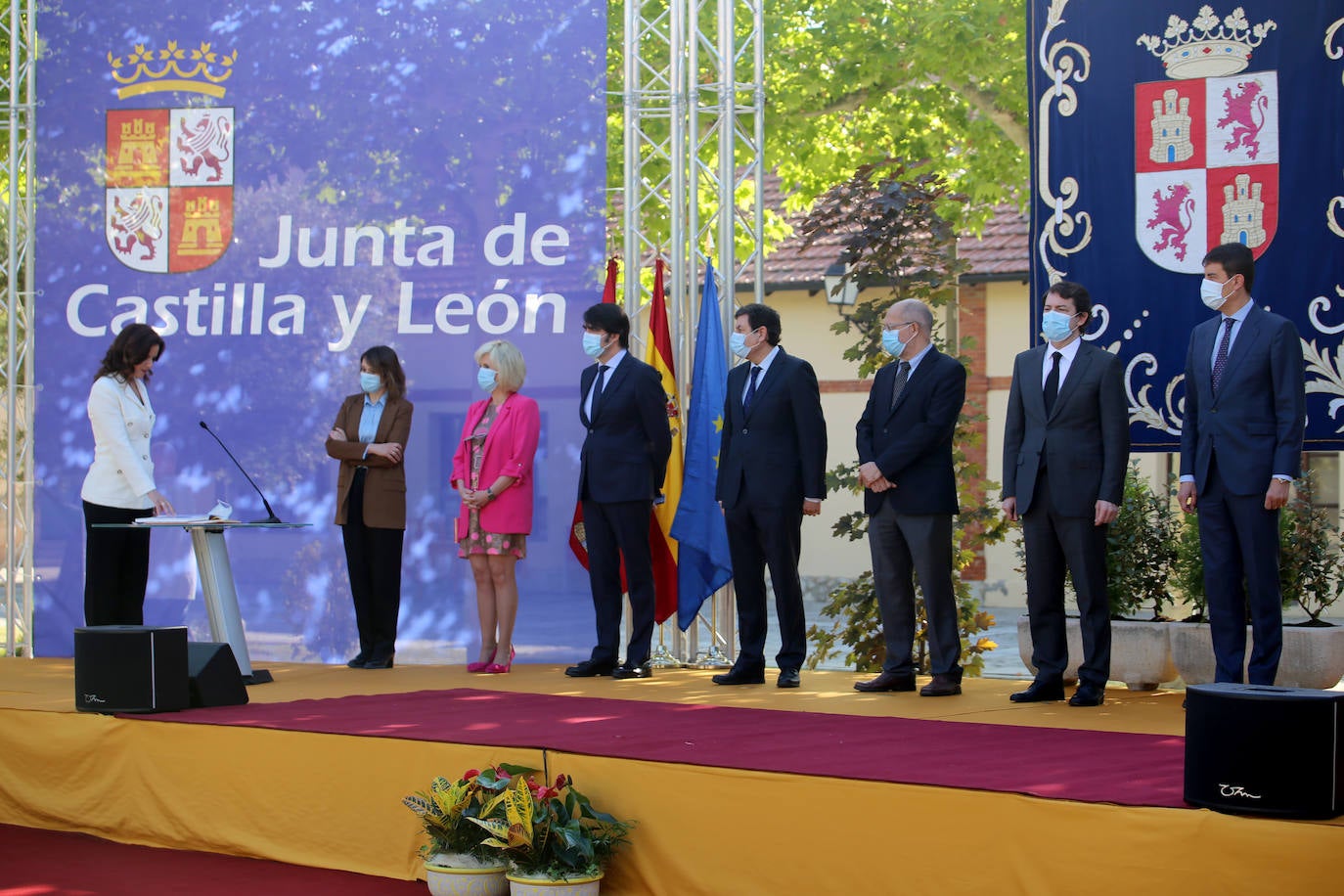 Toma de posesión de Ana Carlota Amigo como consejera de Empleo e Industria.