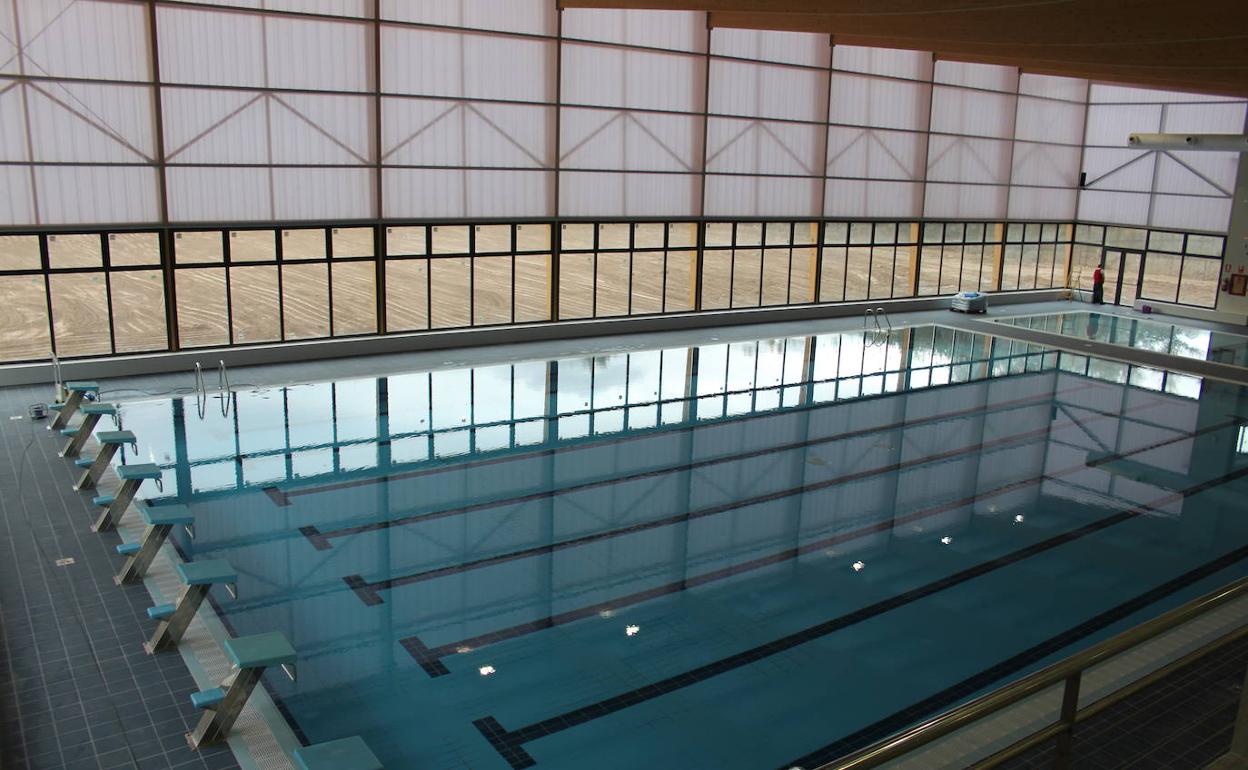 Una piscina para uso deportivo. 