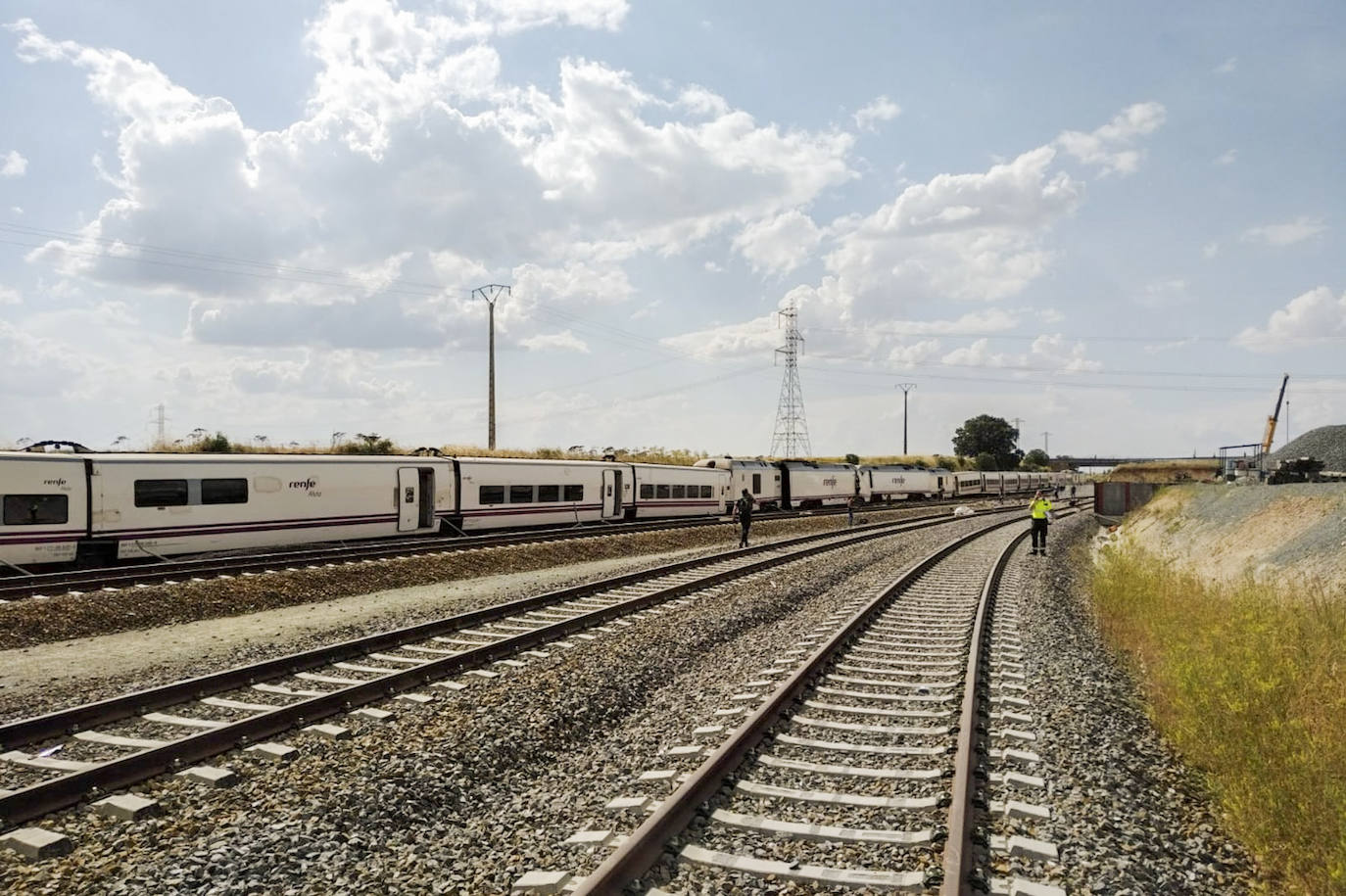 Fotos: Accidente de tren en Zamora