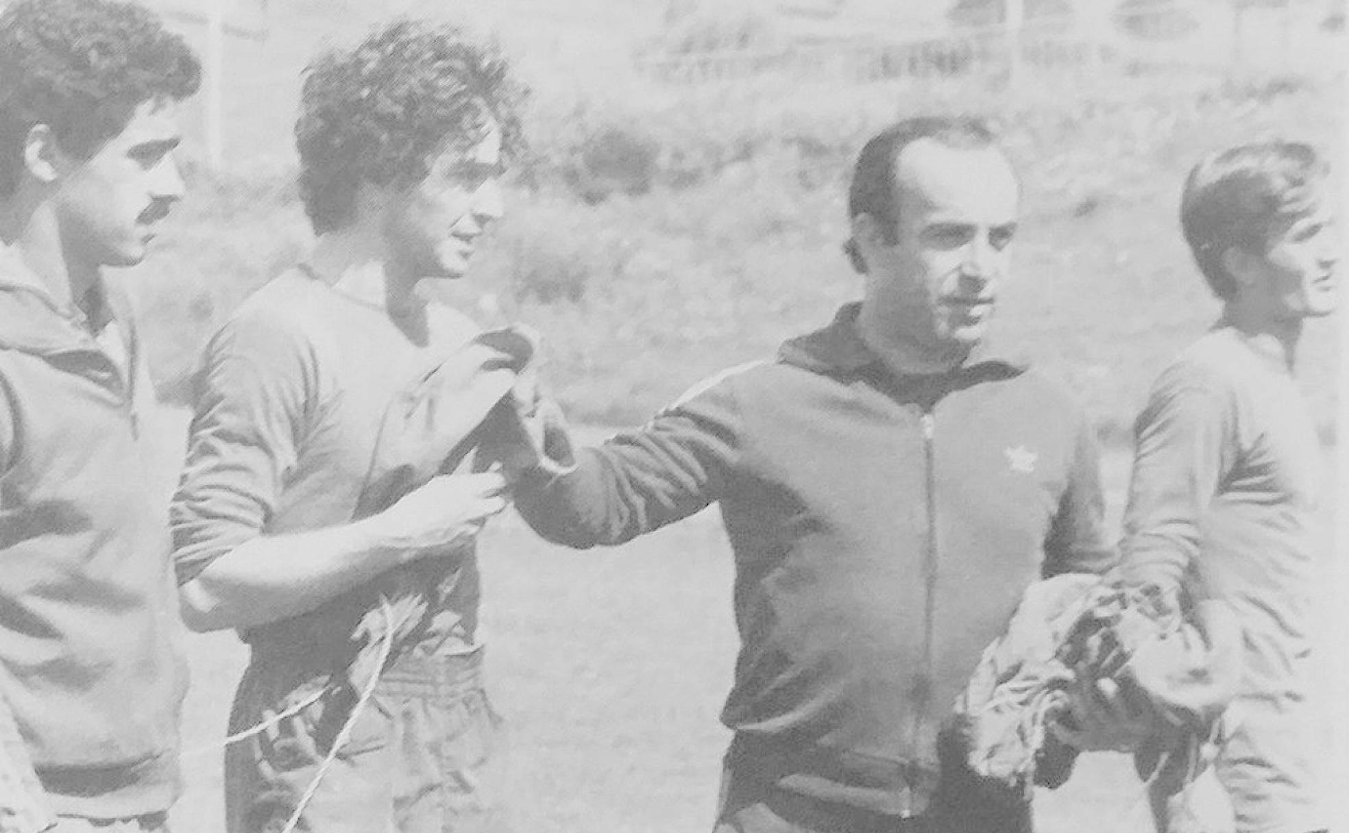 Juanjo, en su etapa como entrenador del Castilla; la Cultural fue su siguiente destino pero fallecía de un infarto con 41 años tras lograr el ascenso a Segunda B.