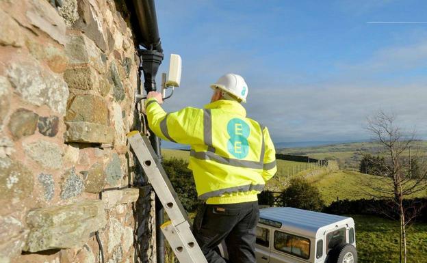 Instalación de internet en el mundo rural. 