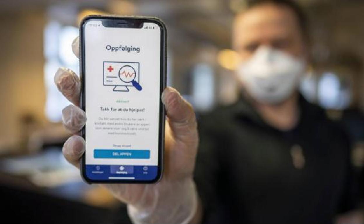 App para rastrear los contactos con contagiados por el coronavirus.