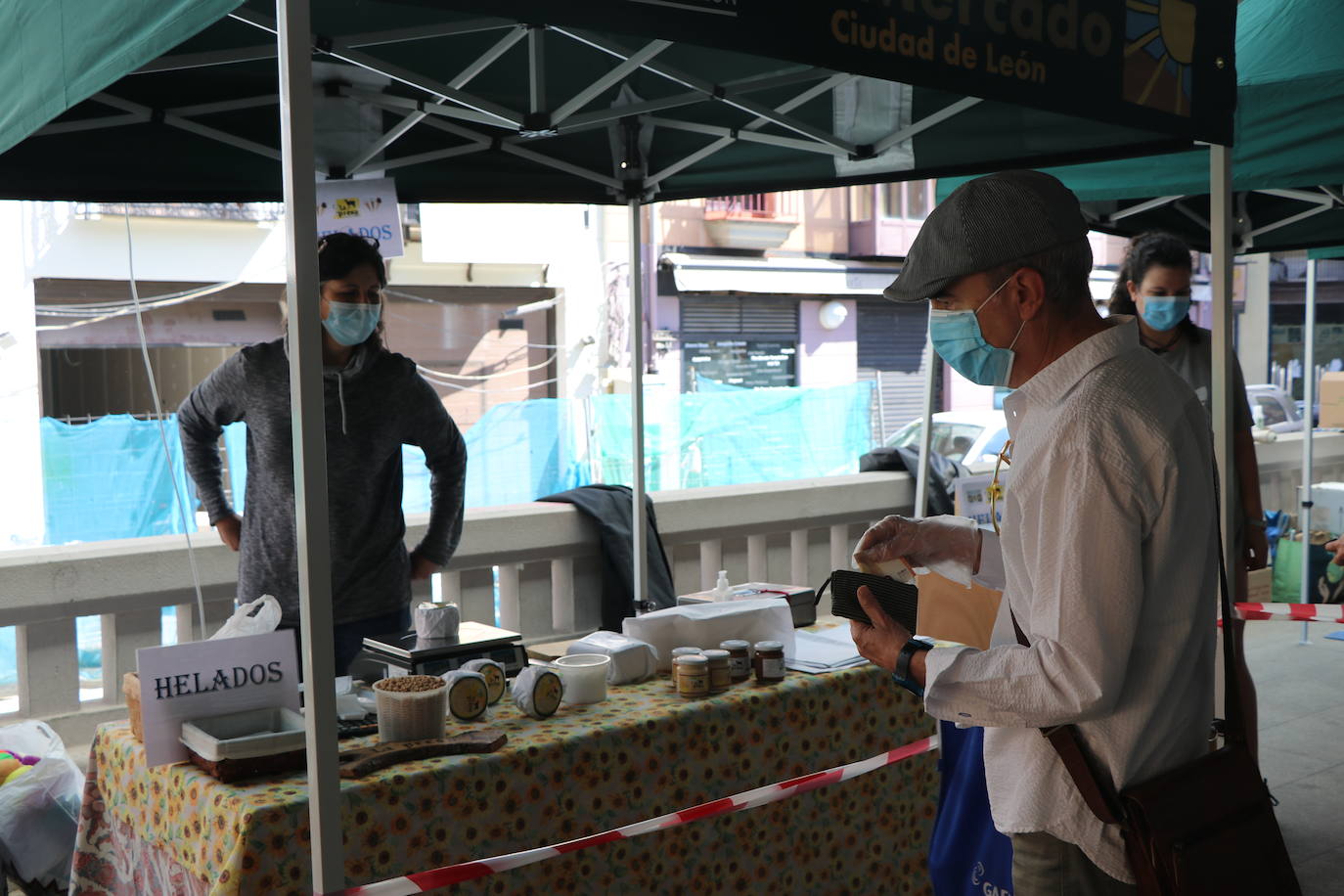 Fotos: Sábado de mercado en León