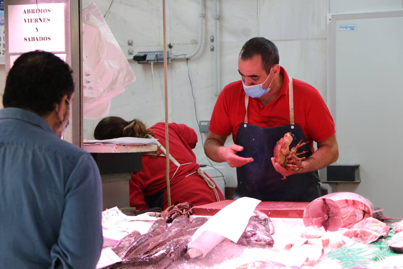 Fotos: Sábado de mercado en León