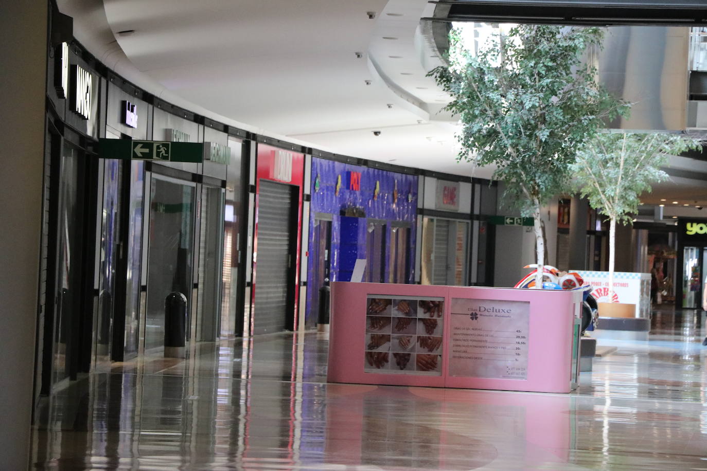 Espacio León ha preparado una serie de medidas de seguridad para un regreso protegidos a la actividad comercial.