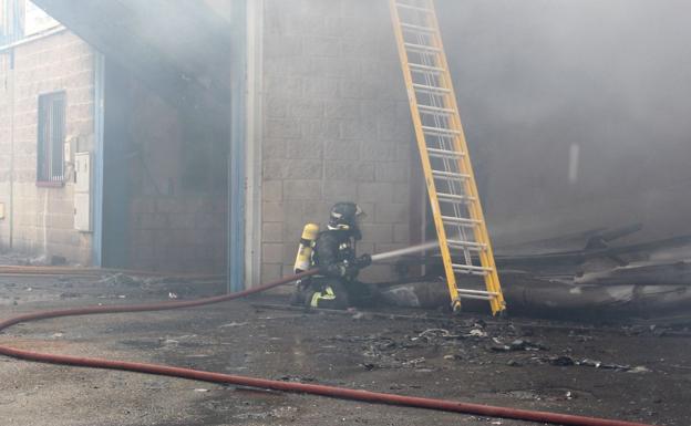 Imagen de la zona en la que se ha producido el incendio.