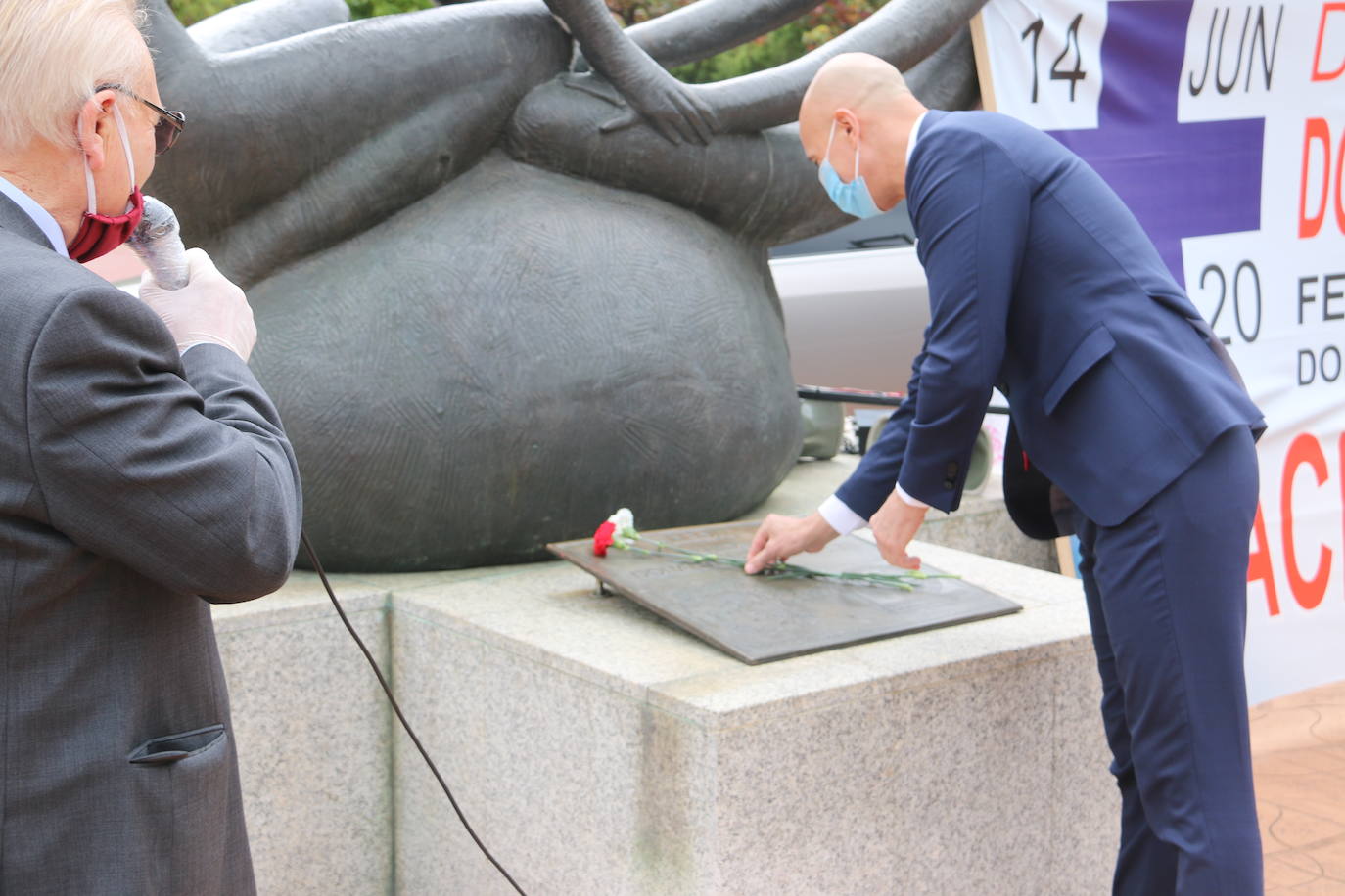 Fotos: Un clavel para los donantes