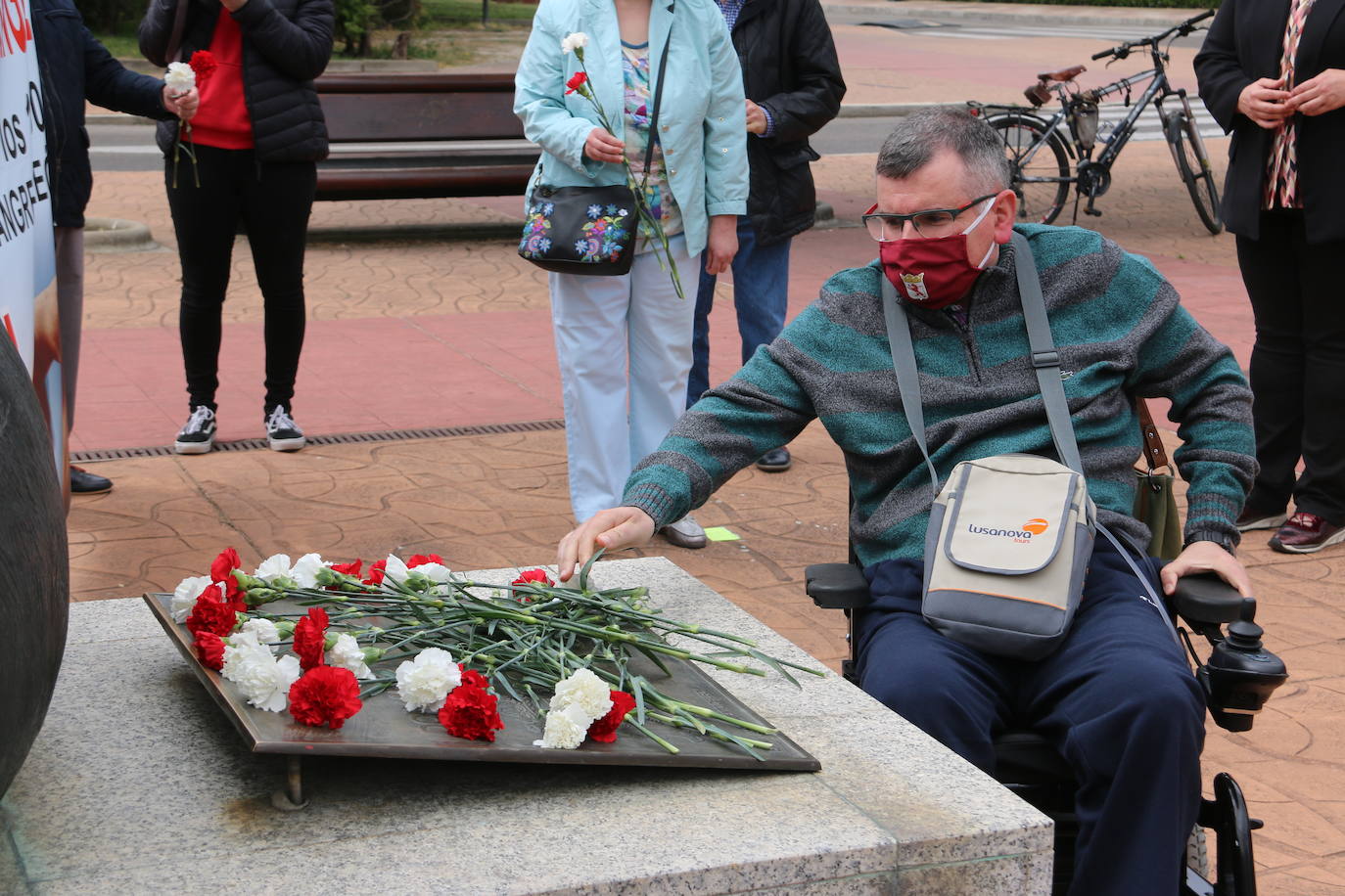 Fotos: Un clavel para los donantes