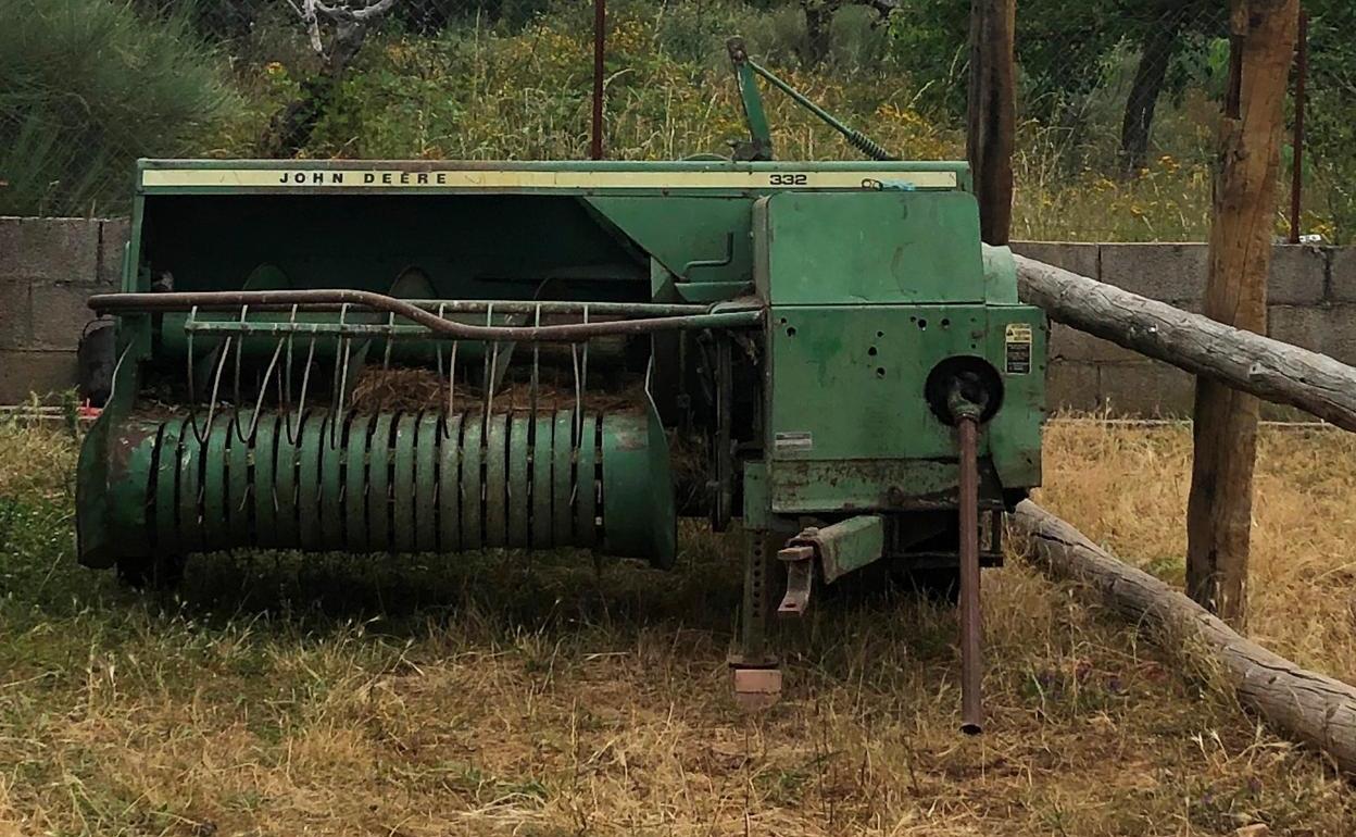 Material agrícola sustraido. 