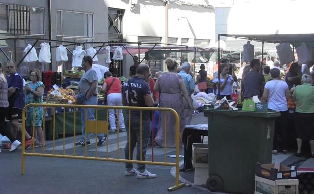 Mercado de Colón en una jornada previa a la crisis sanitaria.