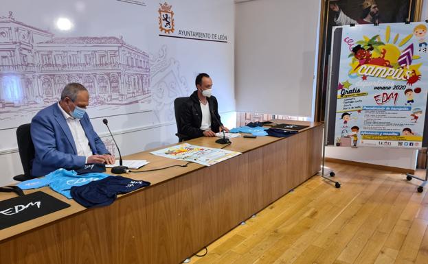 Presentación de las actividades en el Ayuntamiento de León.