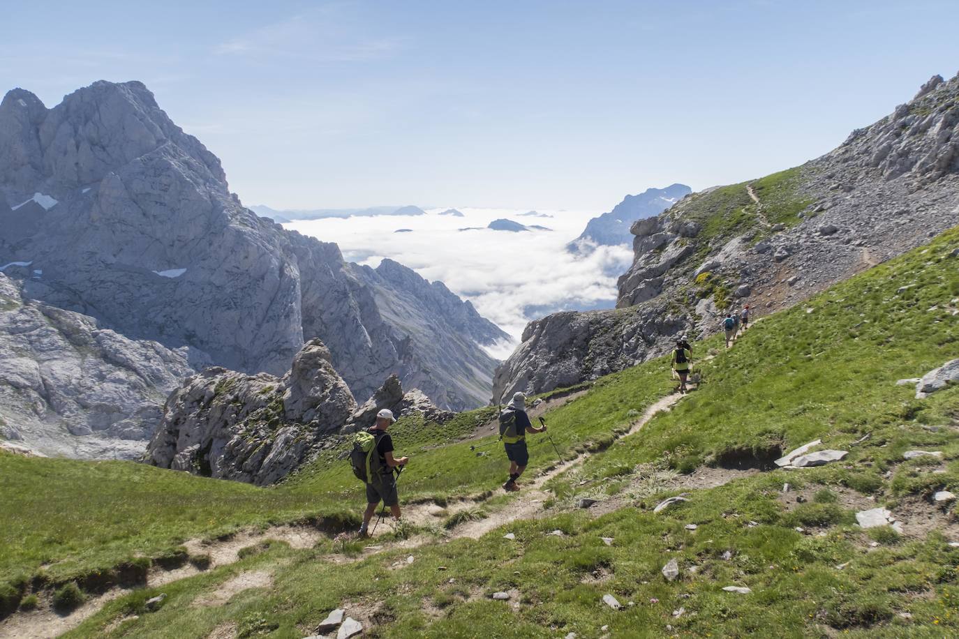 Imágenes del Parque Nacional de Picos de Europa en su vertiente leonesa.