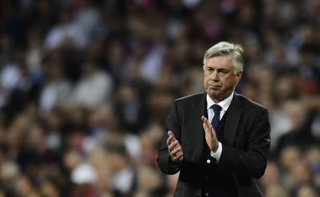 Carlo Ancelotti, durante su etapa como entrenador del Real Madrid.