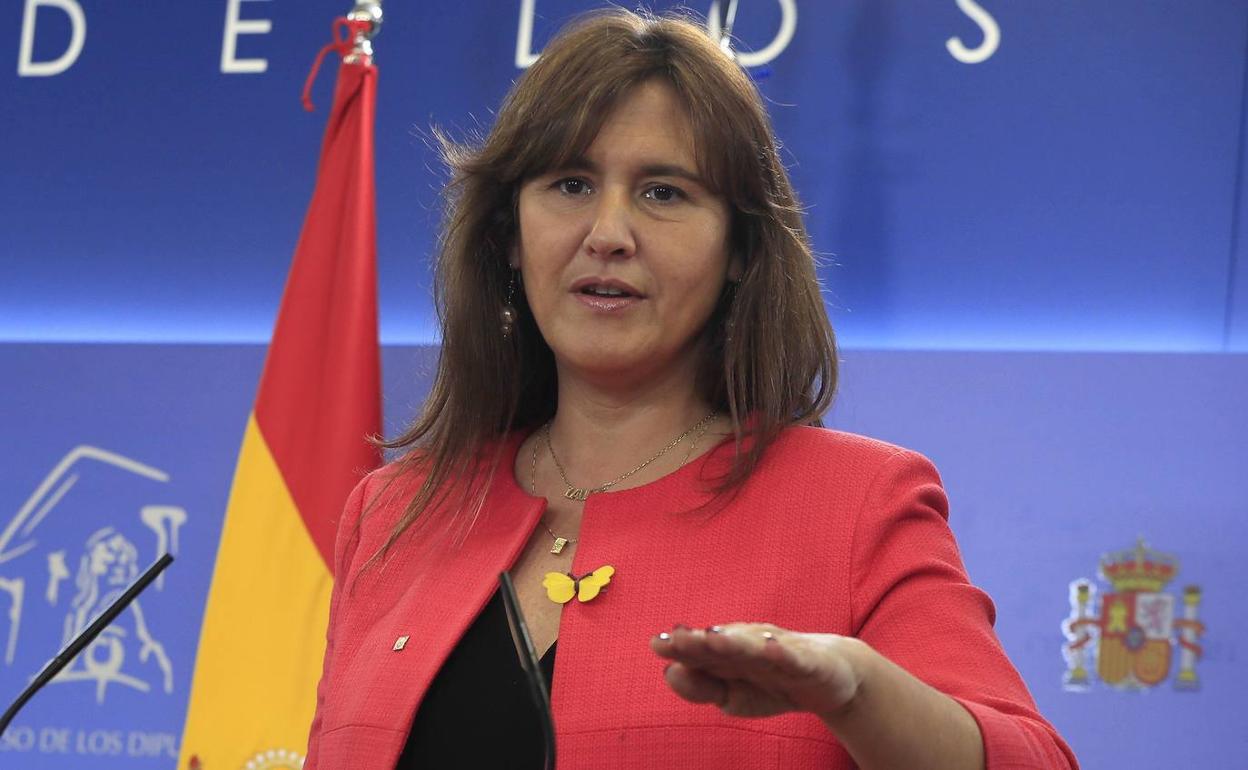 Laura Borras, portavoz y diputada de JxCat.