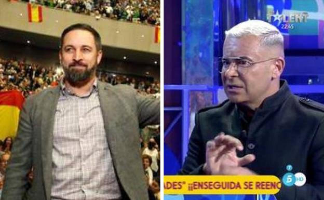 Santiago Abascal y Jorge Javier Vázquez.