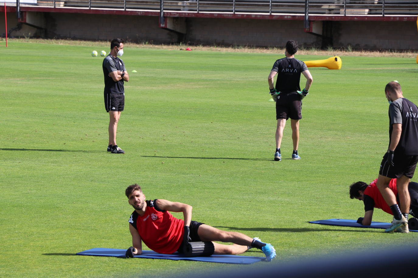 El equipo mantiene la vista puesta en el playoff exprés de julio.
