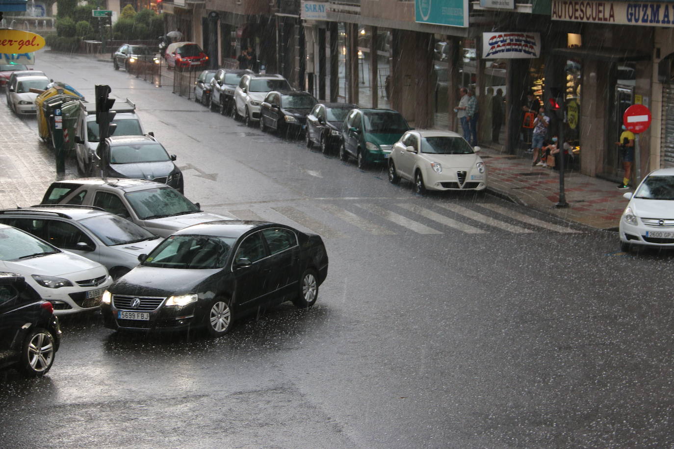 Fotos: Granizada en León