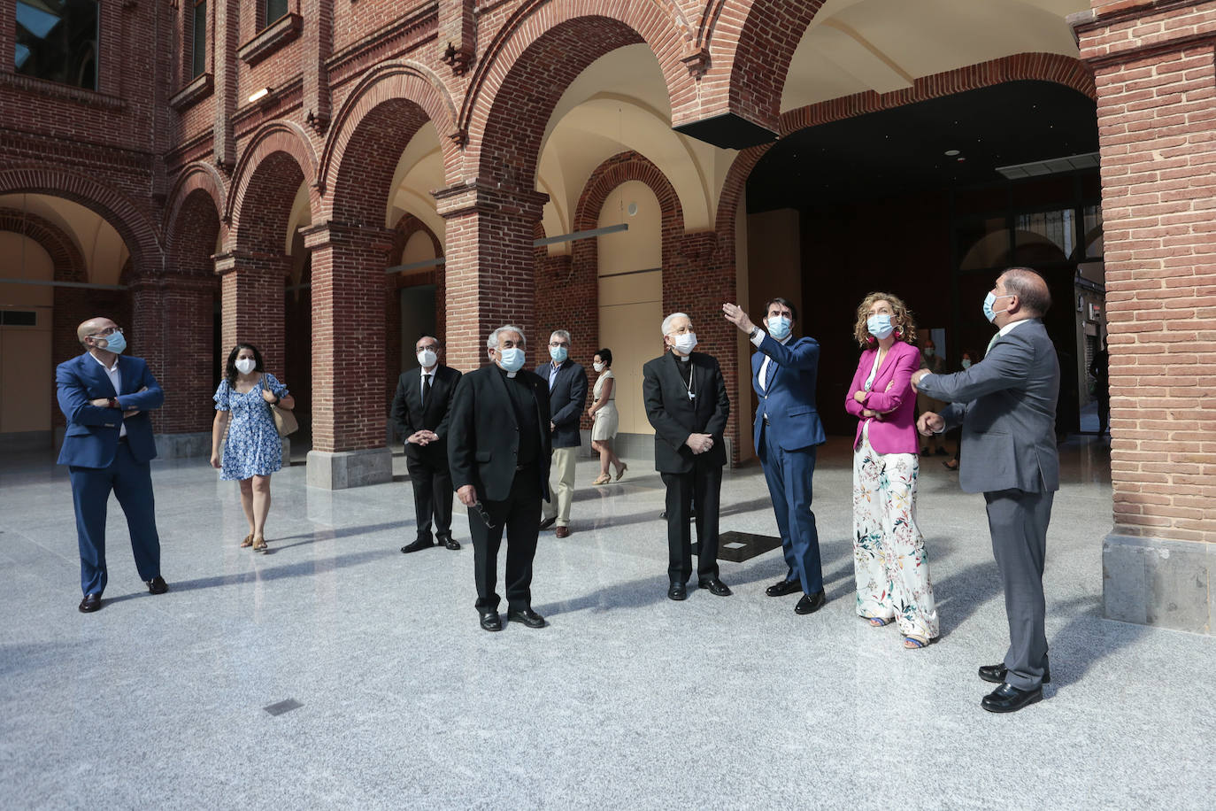 Fotos: Visita a las obras del Museo de la Semana Santa de León