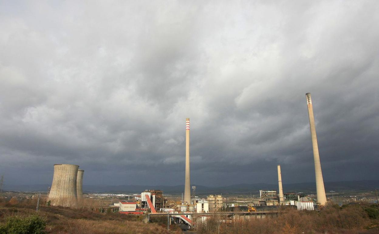 Imagen de la térmica de Compostilla. 