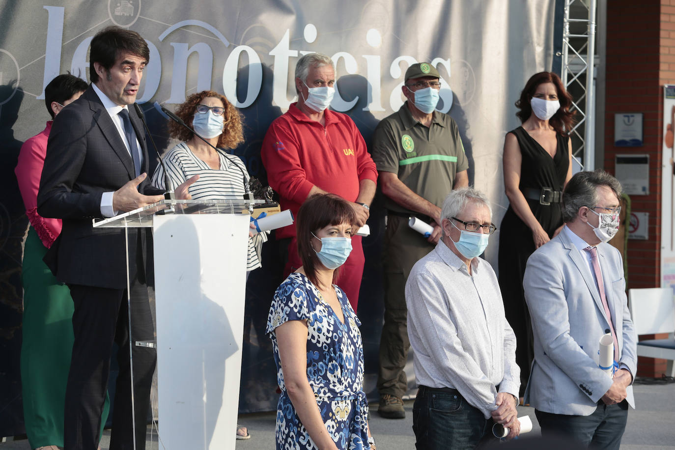 Leonoticias organiza el evento 'León con fuerza frente al COVID-19', durante el que se ha realizado un reconocimiento a las diferentes entidades que destacaron por su esfuerzo durante la crisis del coronavirus. 