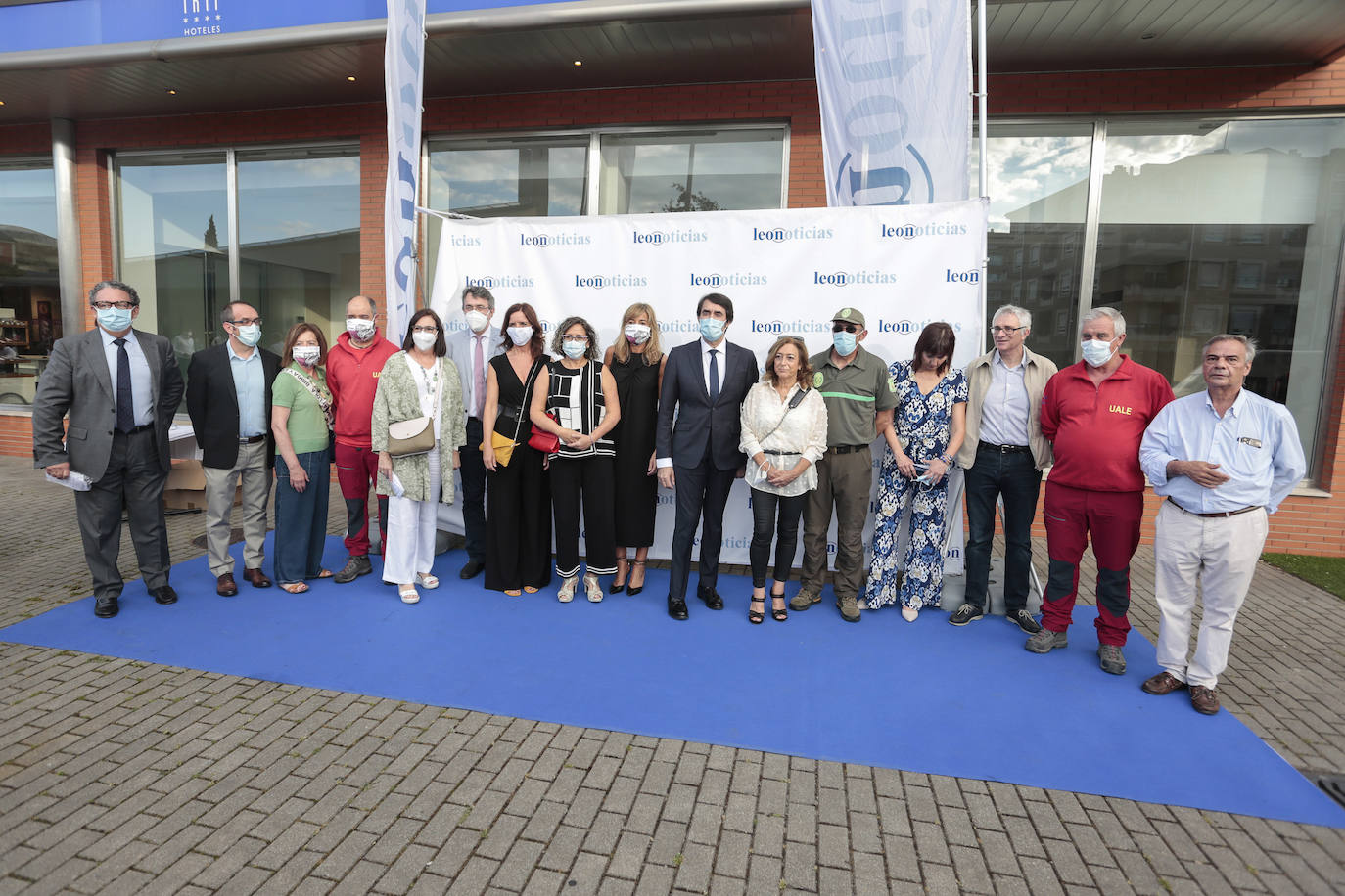 Leonoticias organiza el evento 'León con fuerza frente al COVID-19', durante el que se ha realizado un reconocimiento a las diferentes entidades que destacaron por su esfuerzo durante la crisis del coronavirus. 