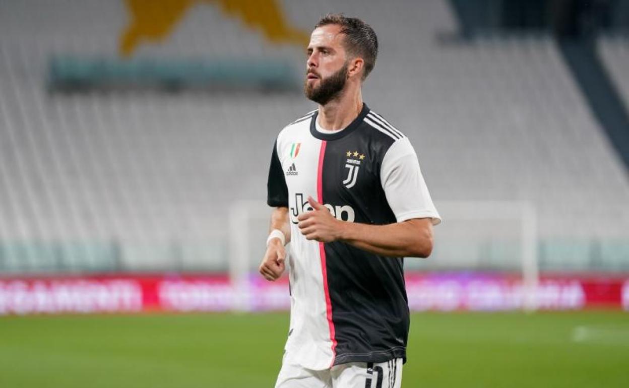 Miralem Pjanic, con la Juventus. 