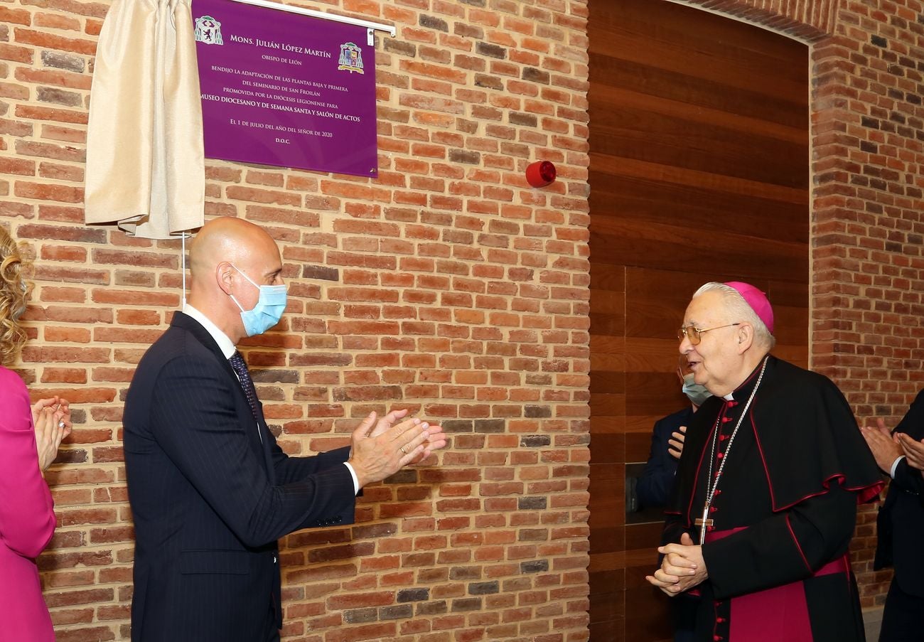 Las obras de rehabilitación del Seminario Mayor culminan tras cuatro años.
