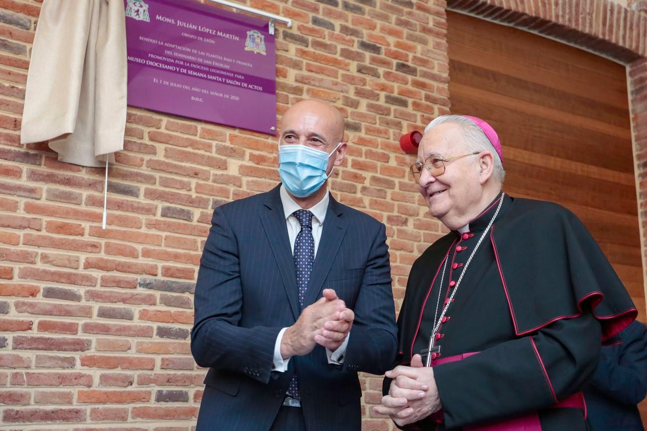 Las obras de rehabilitación del Seminario Mayor culminan tras cuatro años.