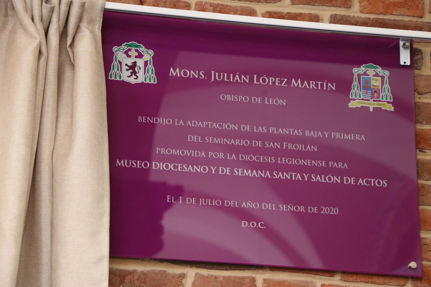 Las obras de rehabilitación del Seminario Mayor culminan tras cuatro años.